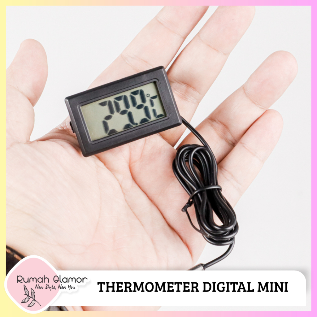 Mini thermometer Mini Digital Thermometer Hygrometer With Probe