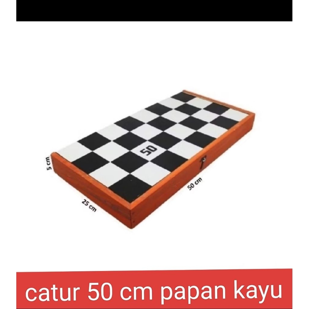 papan catur 50x50 jumbo
