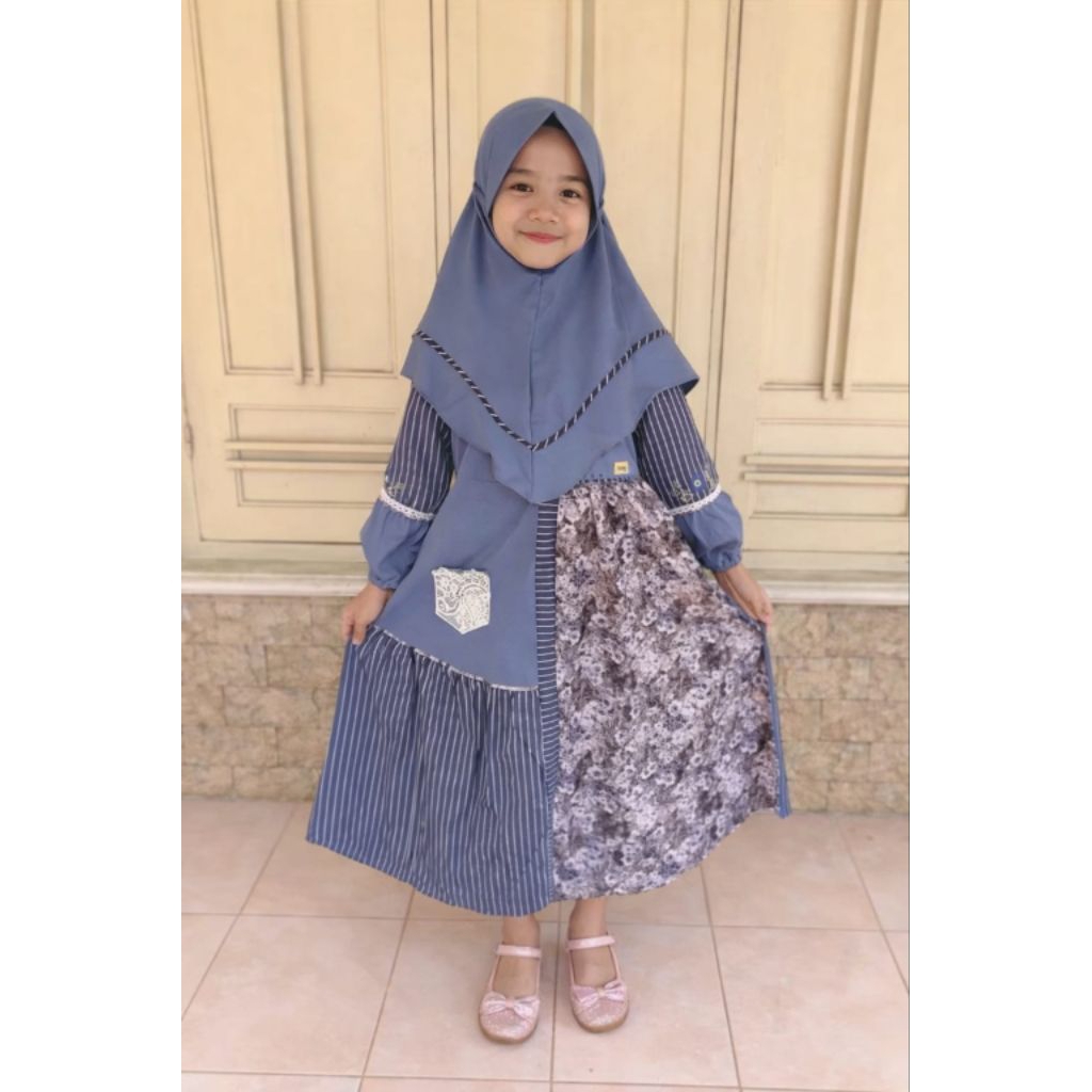 gamis SRM baru by Ibee Set Hijab