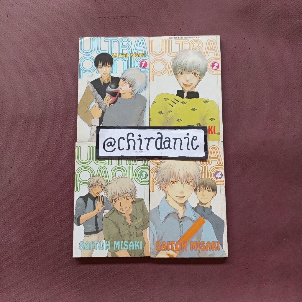 Komik ULTRA PANIC - Saitoh Misaki 1-4 Tamat / Komik Yaoi Shounen Ai