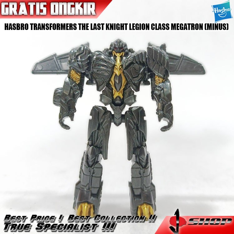 HASBRO TRANSFORMERS THE LAST KNIGHT LEGION CLASS MEGATRON (MINUS) FGR657