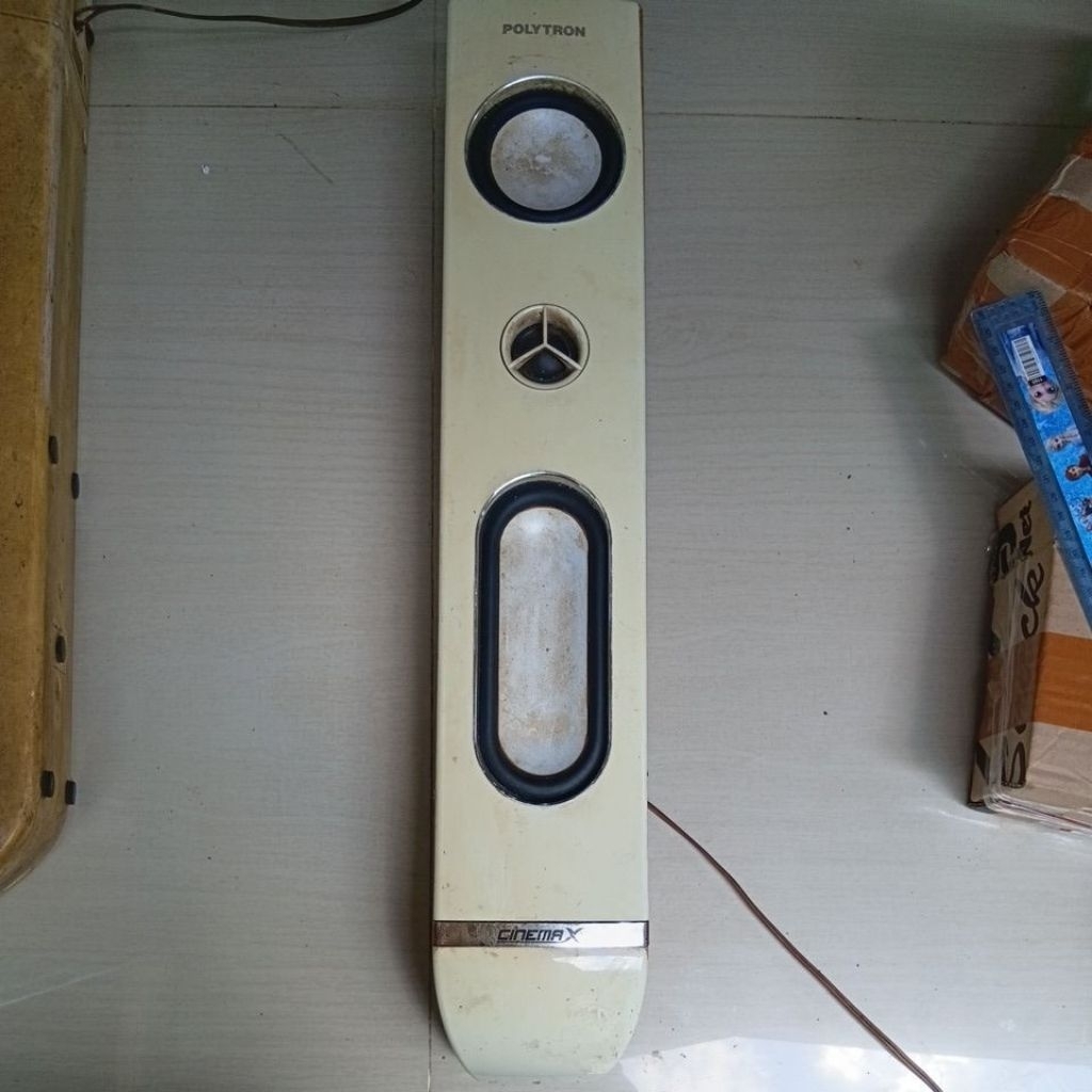 Speaker tower polytron t,55 cm L,11,5 cm original menggelegar,TANPA KAKI harga per biji