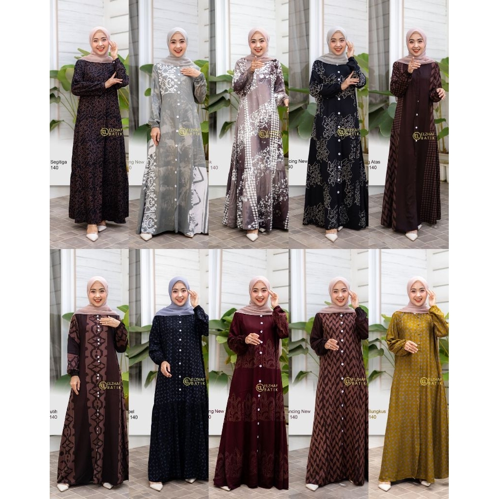Twill Elzhaf //Gamis Twill Ori by Batik Elzhaf// Batik Elzhaf
