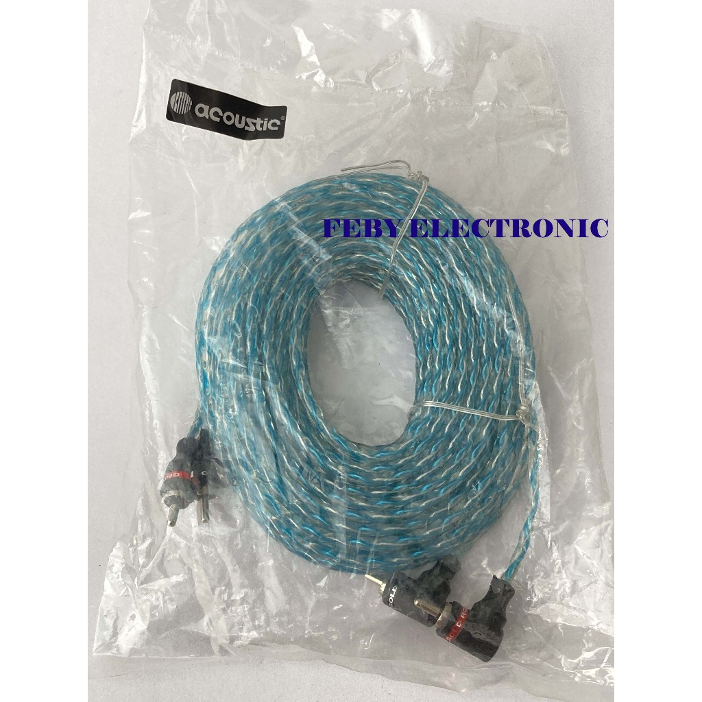Kabel RCA Acoustic ORIGINAL panjang 10 meter 2-2