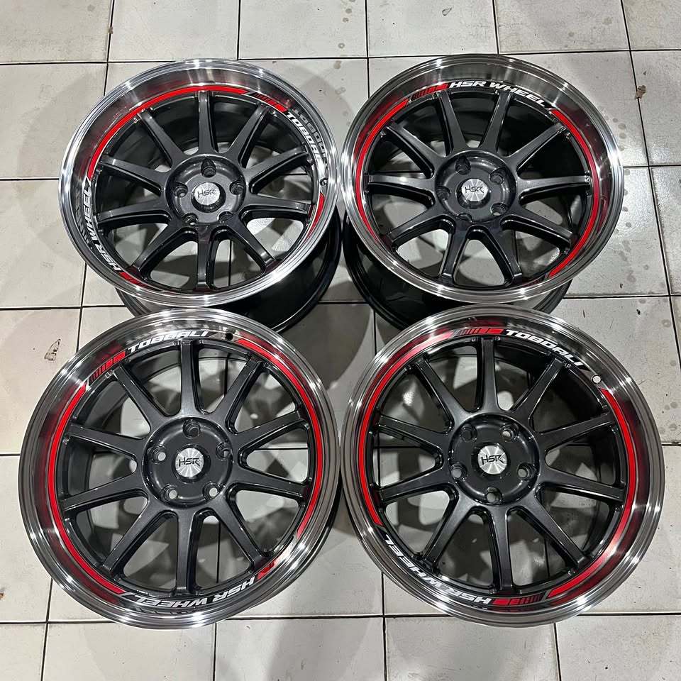 Jual velg second hsr type toboali ring 18 cocok buat innova hrv xpander dll