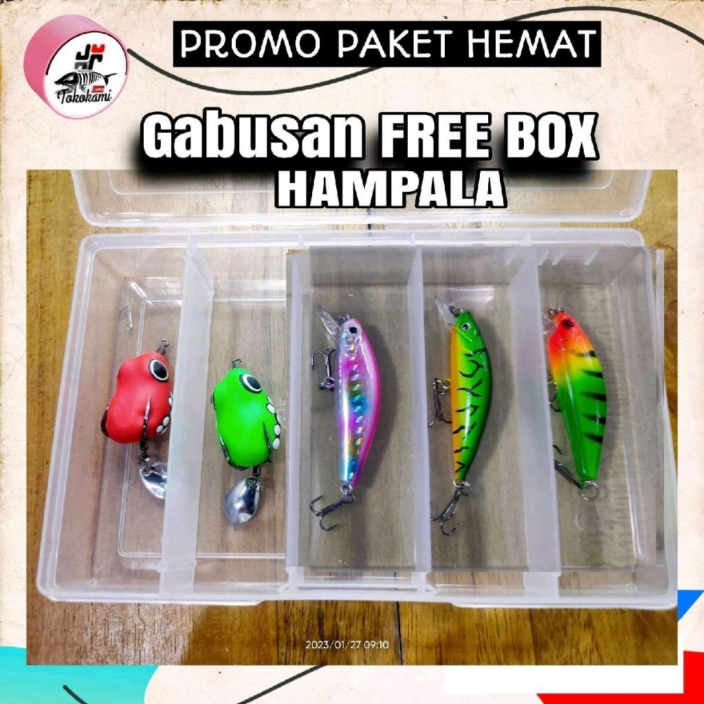 lure softfrog & minnow sinking free box