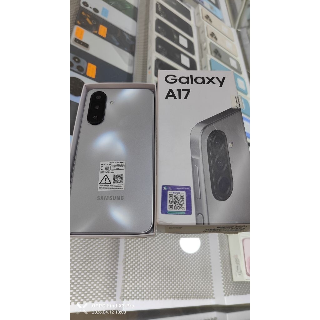 HP SECOND SAMSUNG A17 like new full set