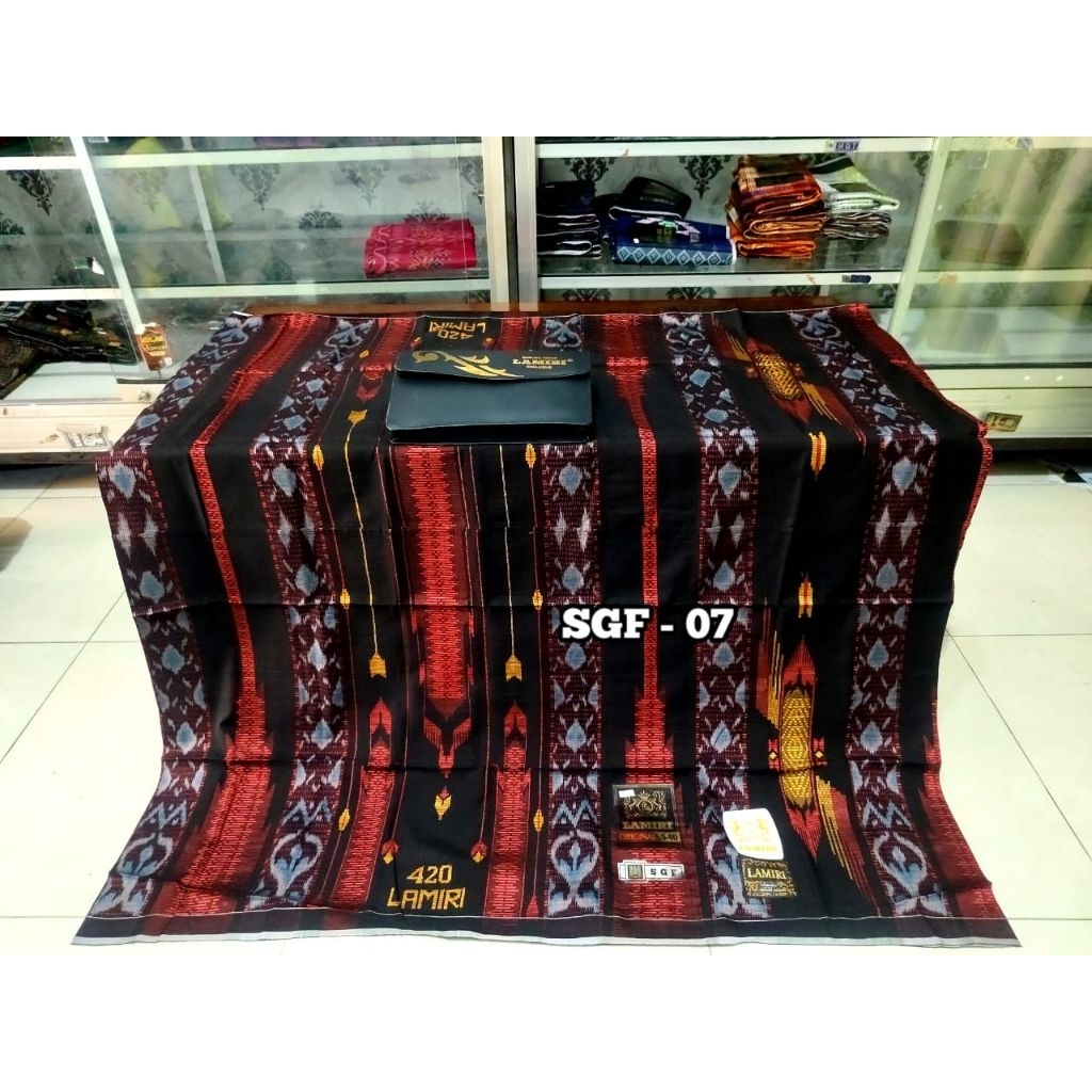 Sarung LAMIRI 420 Full Sutra Motif SGF SGE MPM SGT Mix