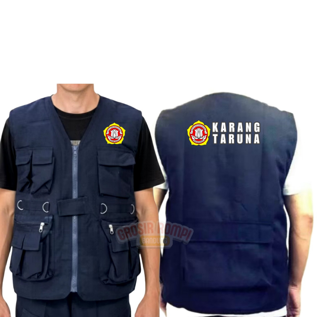 Rompi Sablon Karang Taruna-Rompi Lapangan Karang Taruna Unisex