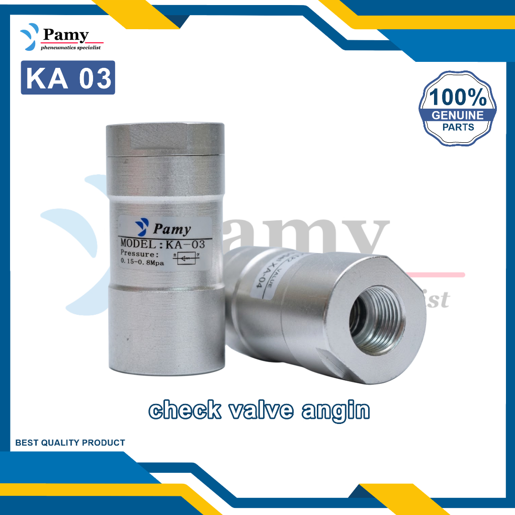 check valve angin, katup angin satu arah, One Way Valve