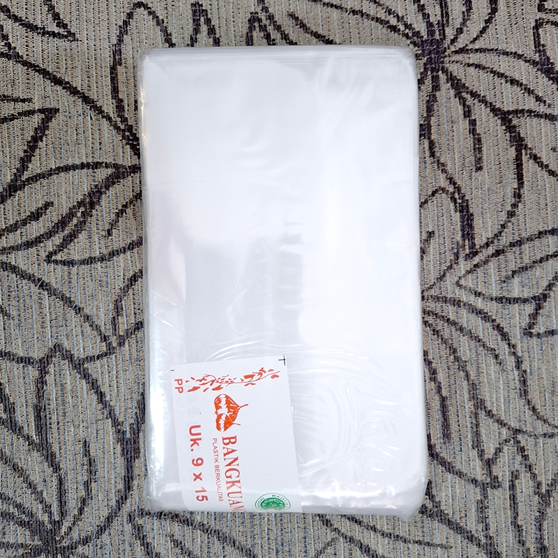 Plastik Kantong PP Bangkuang 9x15 | 9 x 15 tebal 0.3