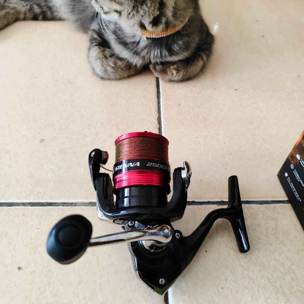 SECOND LIKE NEW | Reel Pancing Spinning Shimano Sienna FG 2019 2500 HG