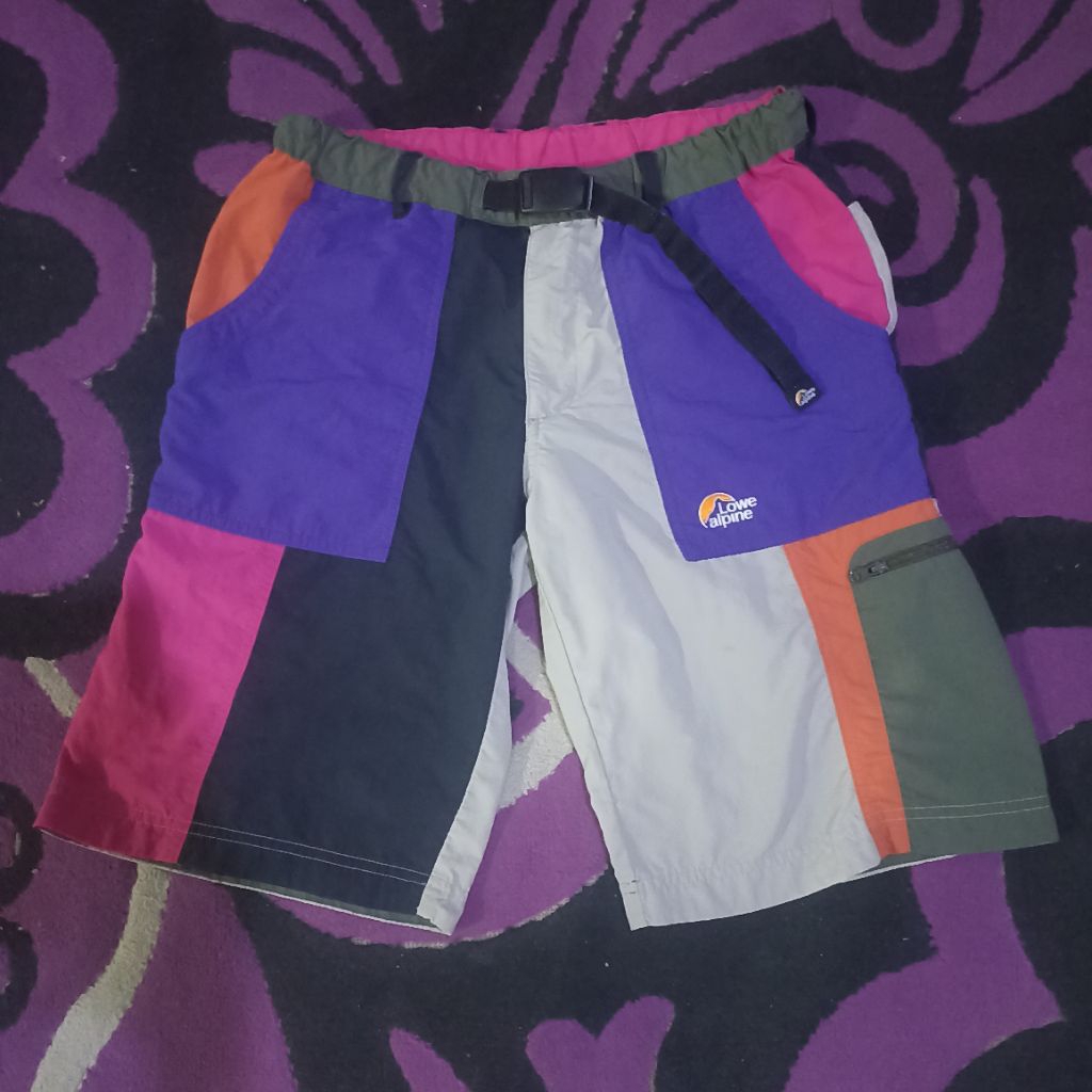 Lowe Alpine Multicolor Utility Outdoor Short Pants Celana Pendek Gunung Waterproof