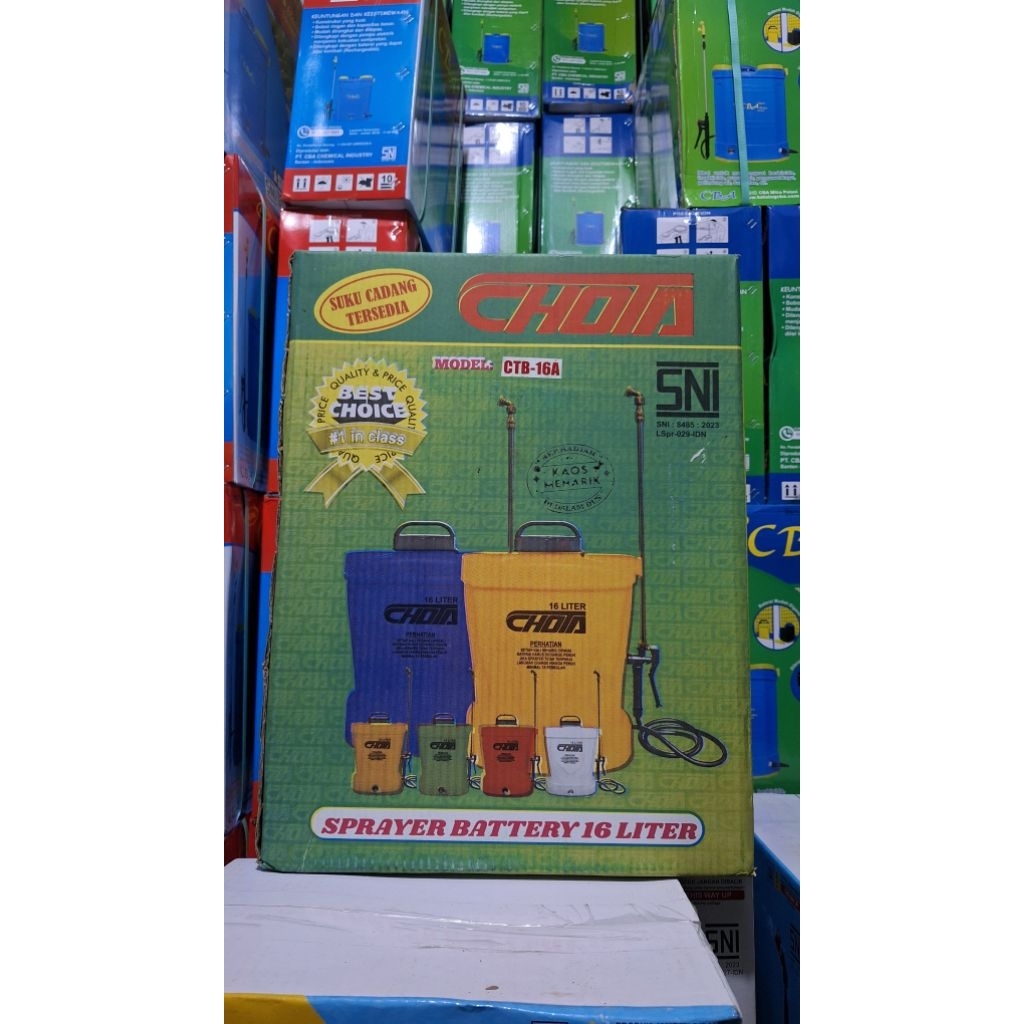 SPRAYER TANGKI ELEKTRIK CHOTA 16LITER