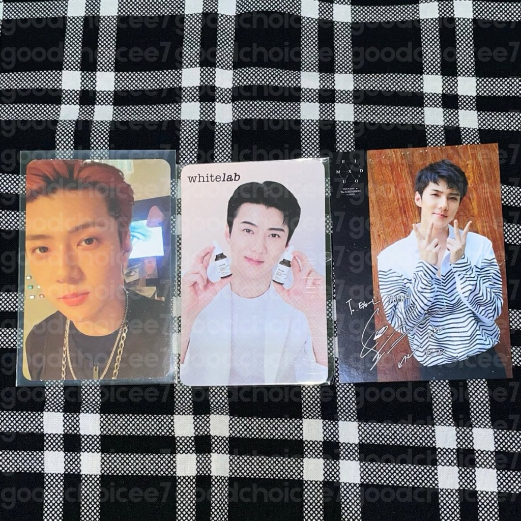 Sehun Photocard Set Edition [Set 11]
