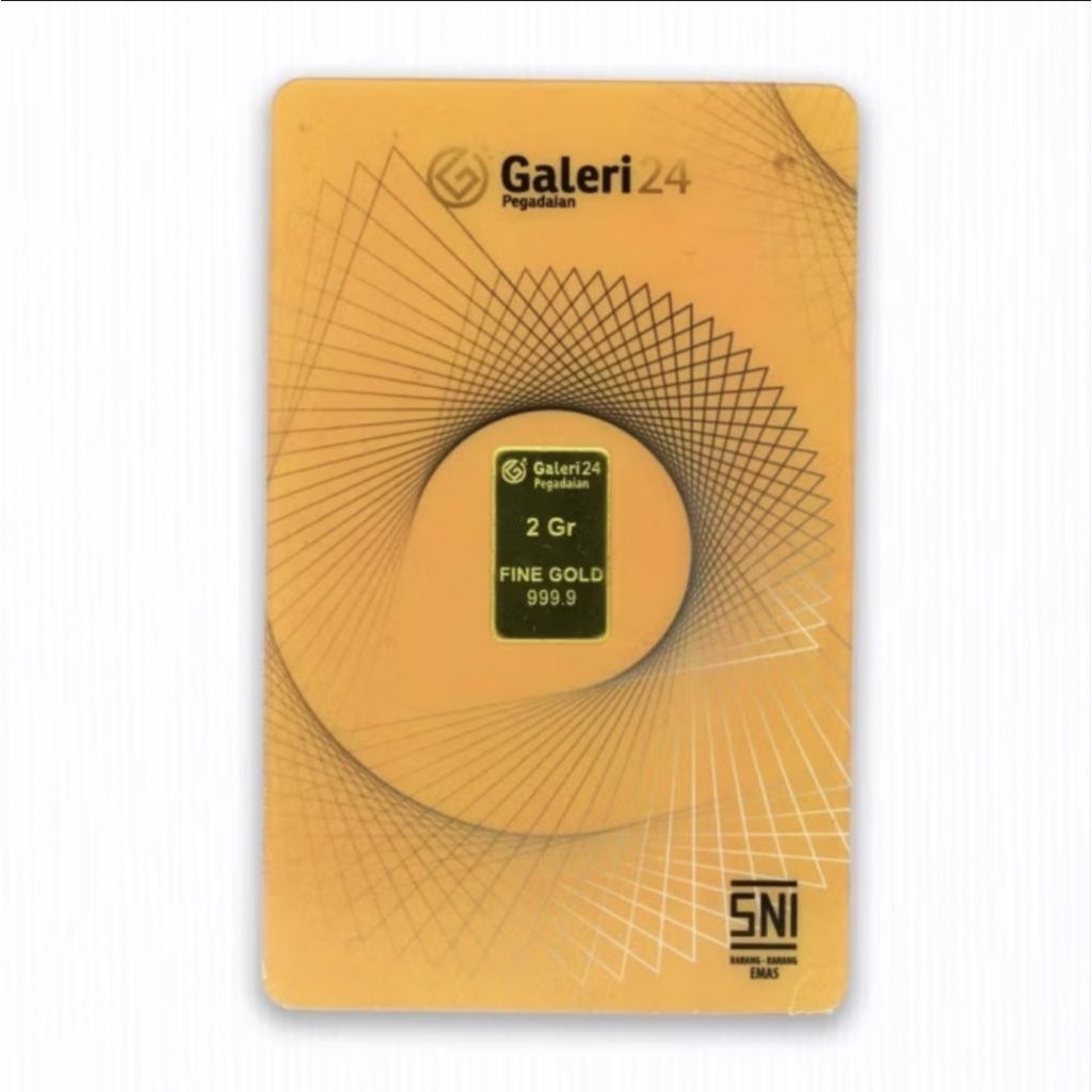 Emas batangan galeri 24 2 Gram