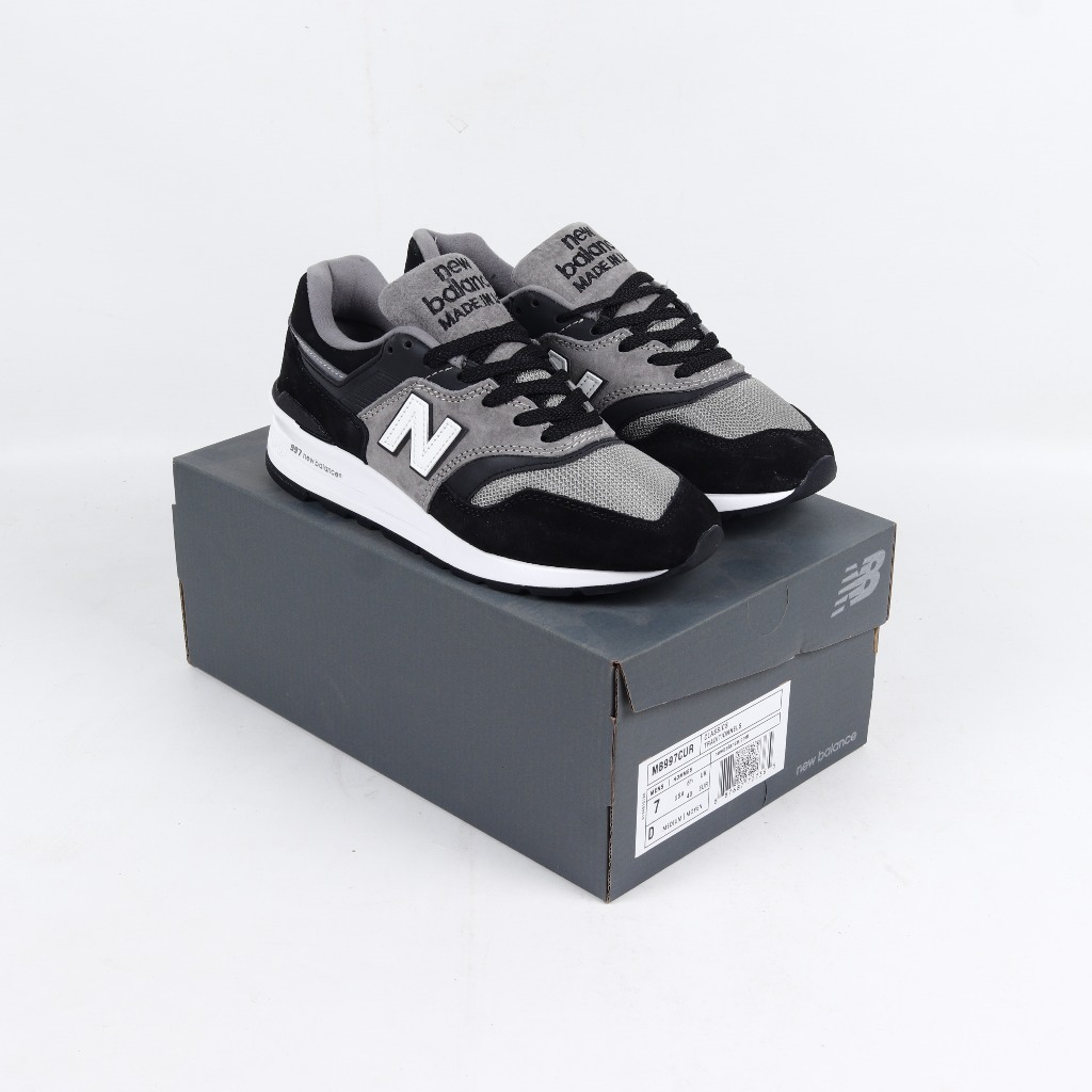 (MARKET) Sepatu Sneakers New Balance M997Cur Black Grey - 997