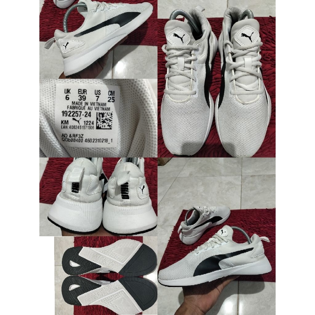 Sepatu Preloved Second Original Puma Flyer Runner Size 39