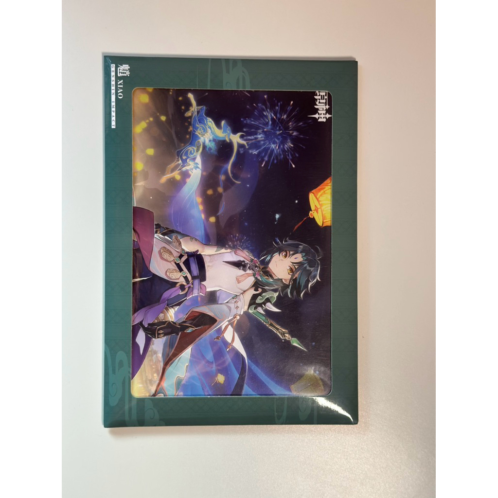 Genshin Impact - MiHoYo Official Merch Xiao Shikishi Art Board / Decorative Picture Frame / Xiao Gen