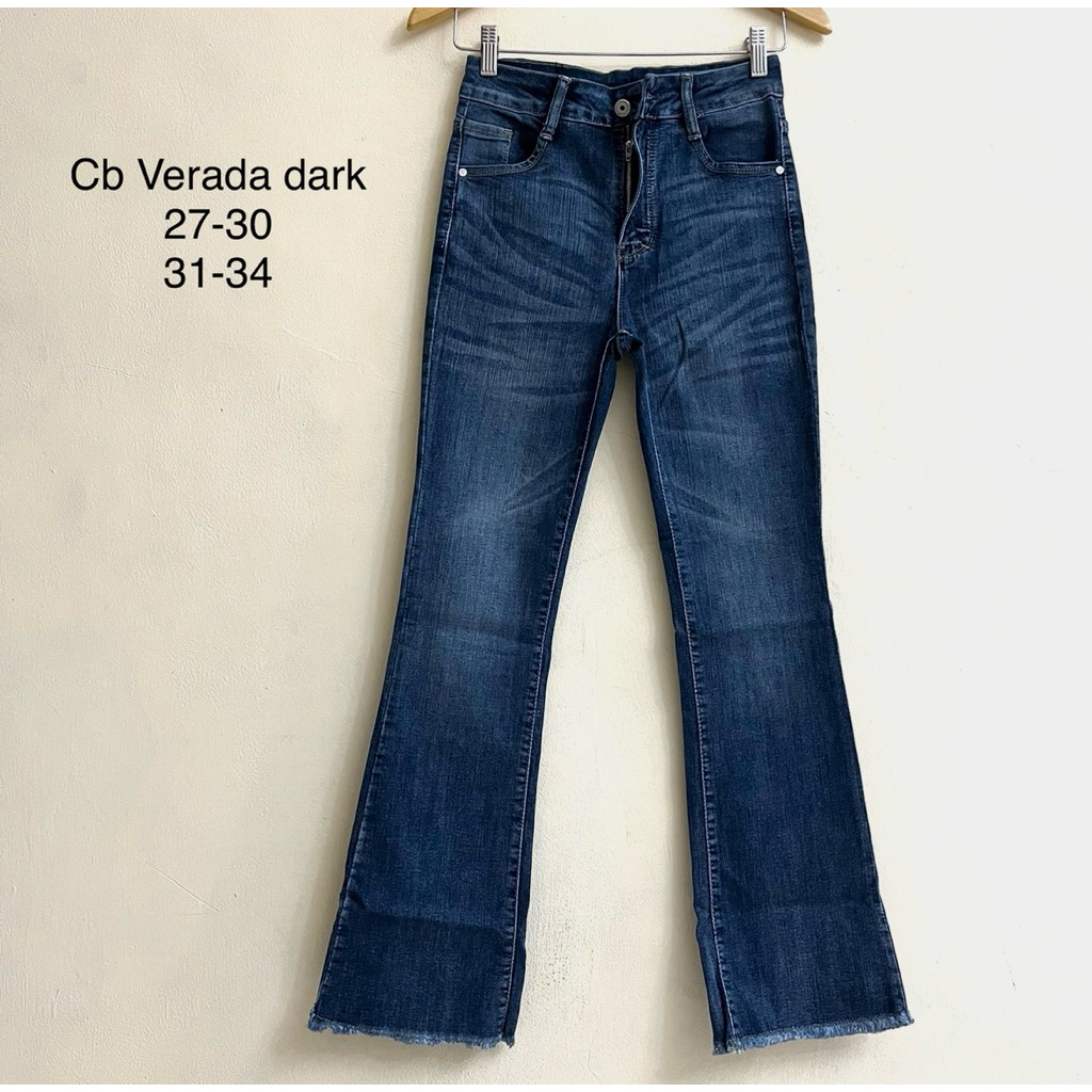 Cutbray Verada-Celana Cutbray Jeans Wanita Evodom Jeans