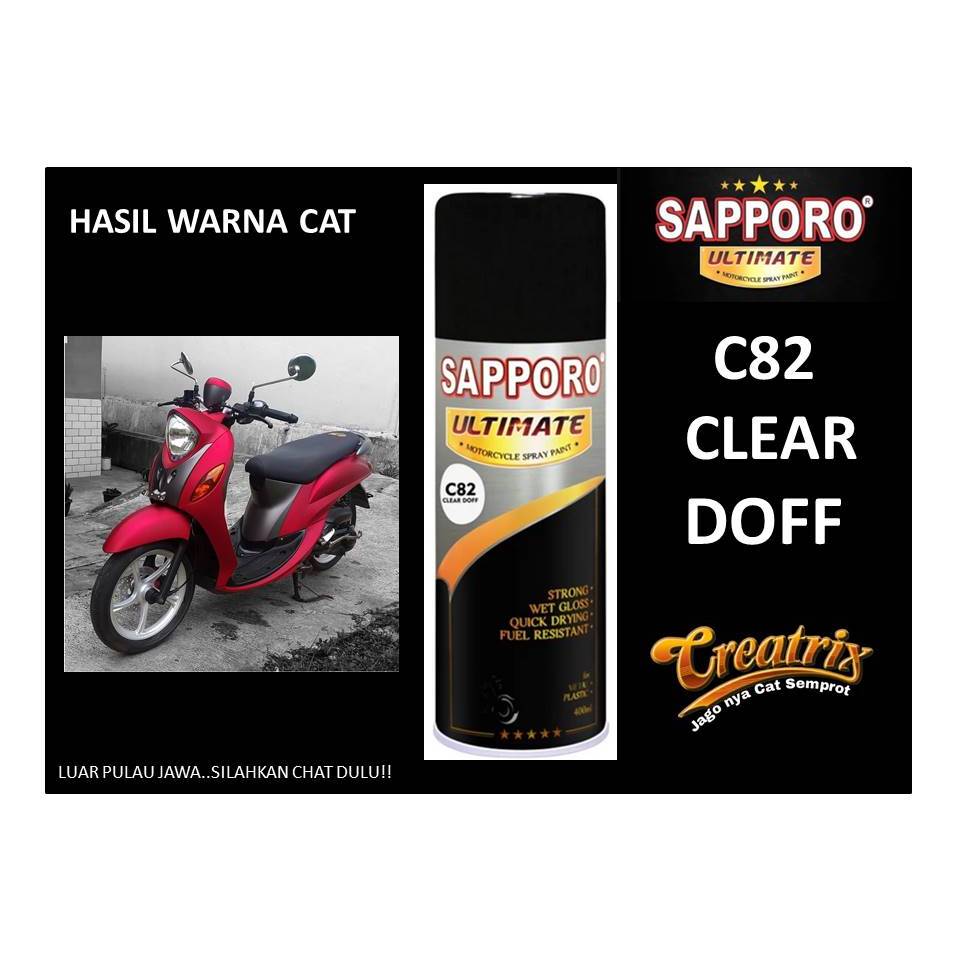 Sapporo Ultimate C82 Clear Doff / Sapporo Spray / Pilok / Pylox