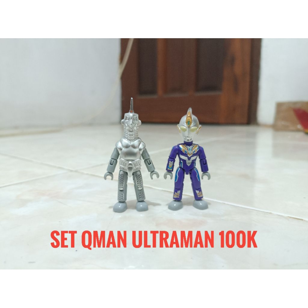 Qman ultraman Trigger dan kaiju