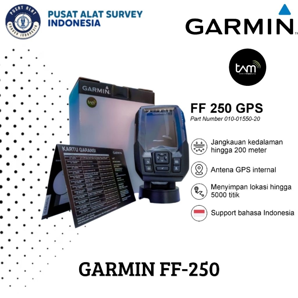 Garmin FF-250 /Garmin Fispinder 250/GPS Nelayan