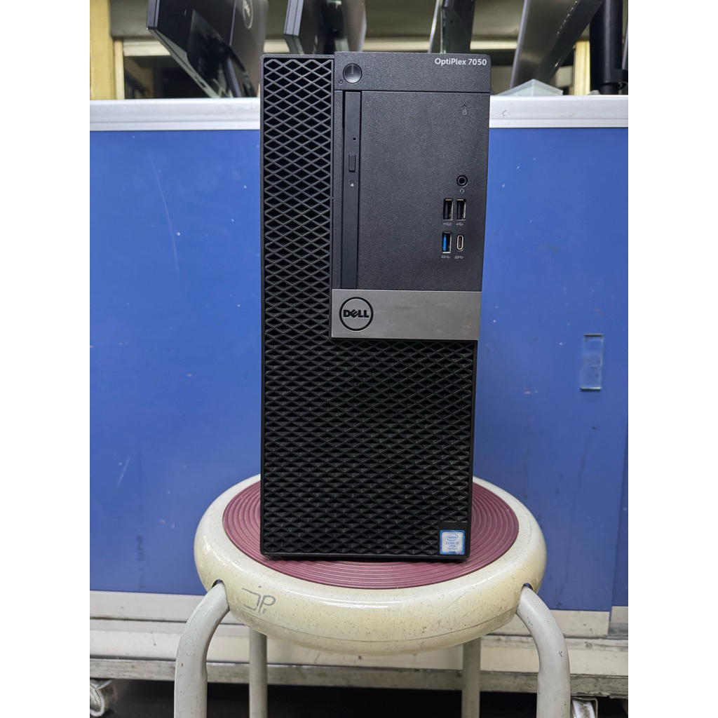 pc dell i5 7500 ram 8gb ssd 256gb dell optiplex 7050mt siap pakai