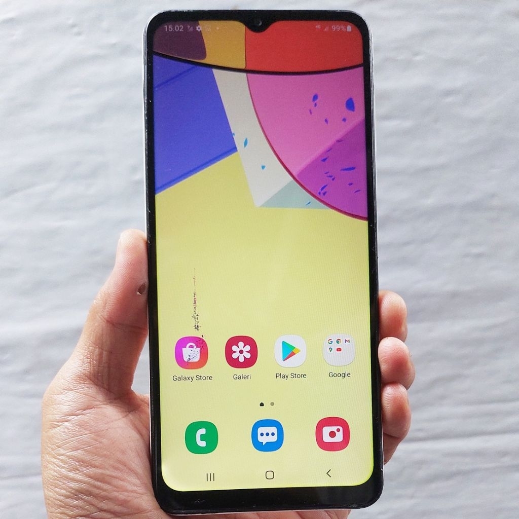 Handphone Hp Samsung Galaxy A12 Second 4/128 Eks Resmi Sein Mulus Original