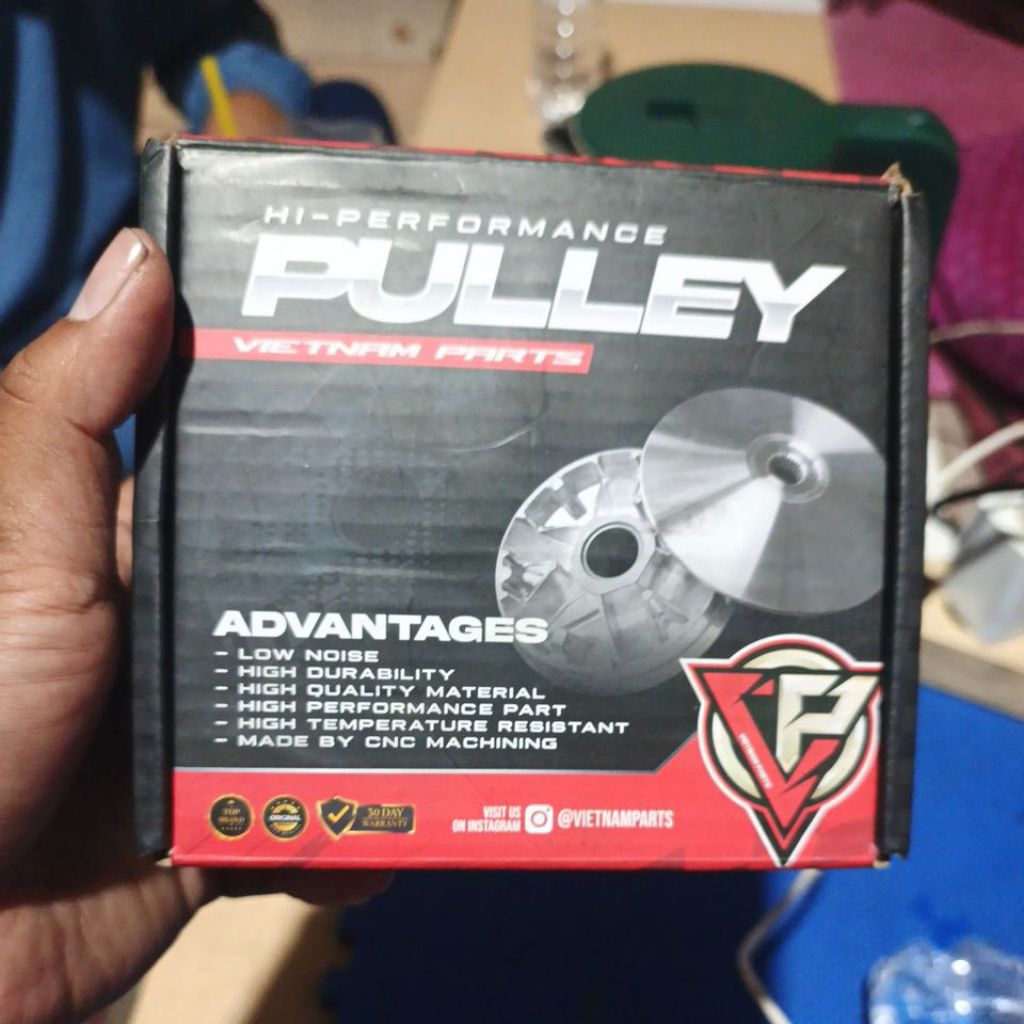 pulley depan set Vietnam Parts k44 upgrade 13,8°