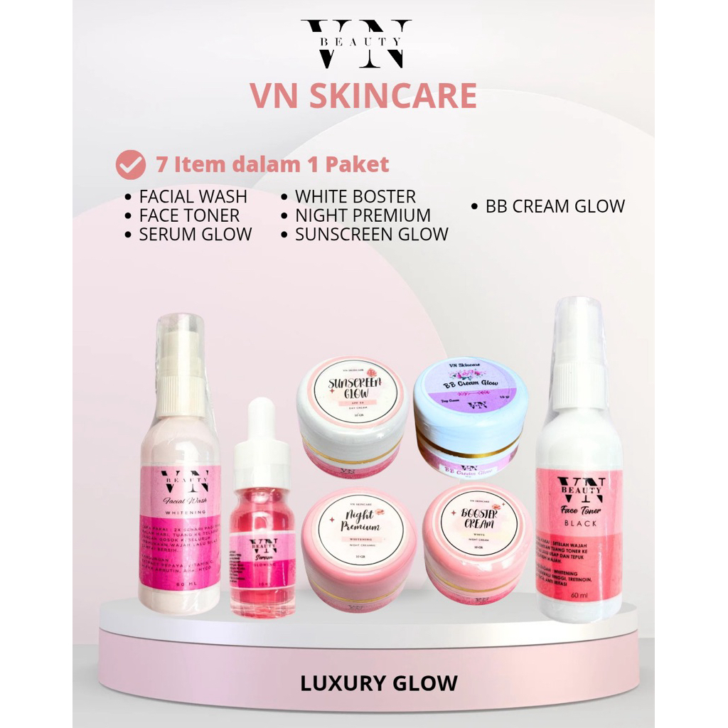 VN Skincare paket Luxury Glow