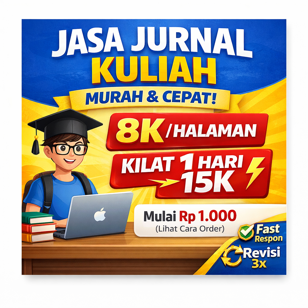 Jasa Kuliah Pembuatan Jurnal Ilmiah Profesional