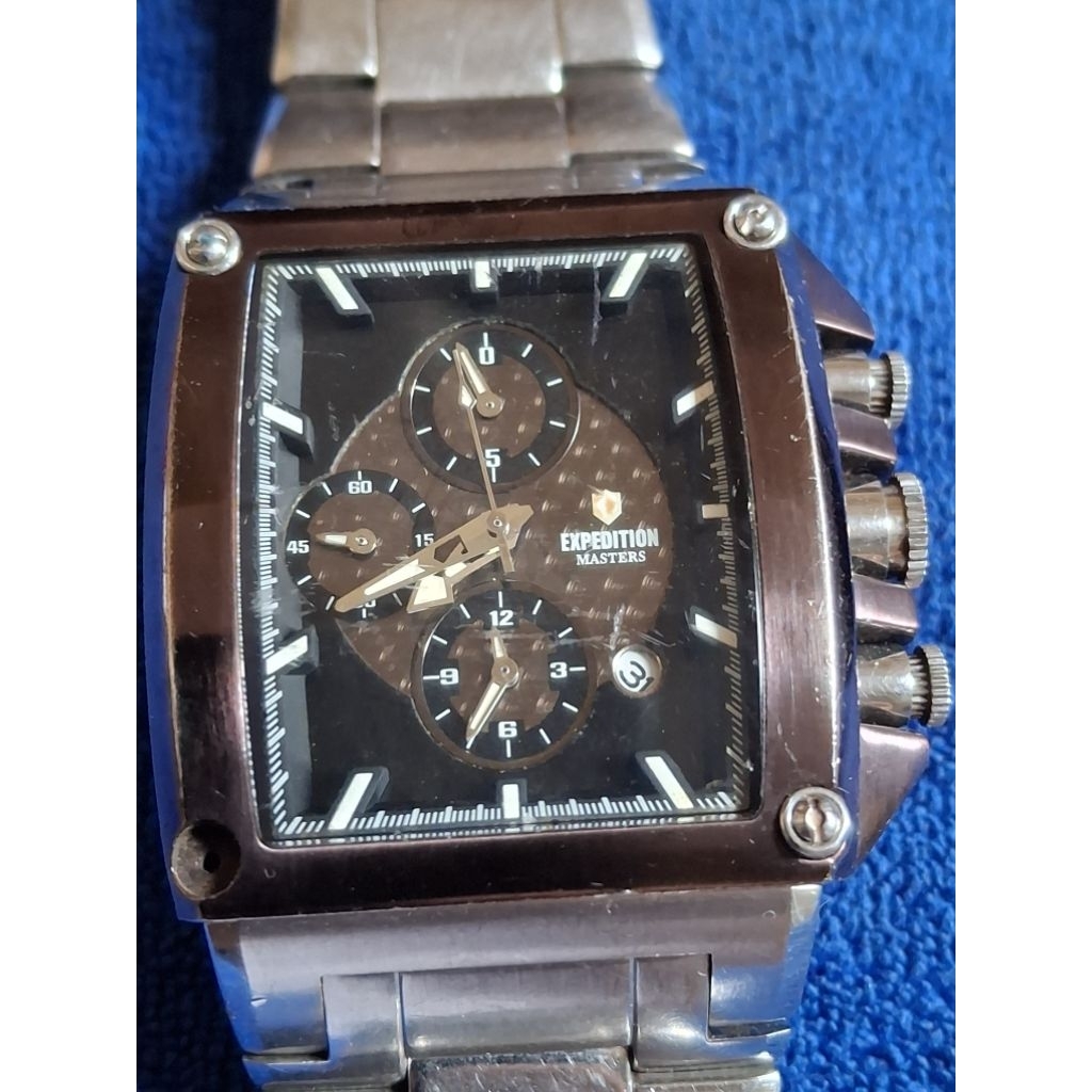 EXPEDITION E 6323 M Jam Tangan Pria chronograph second 1646