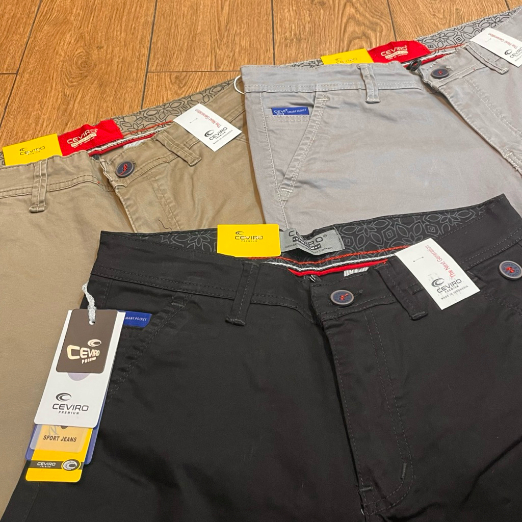 CELANA CHINOS PRIA CEVIRO CO PREMIUM
