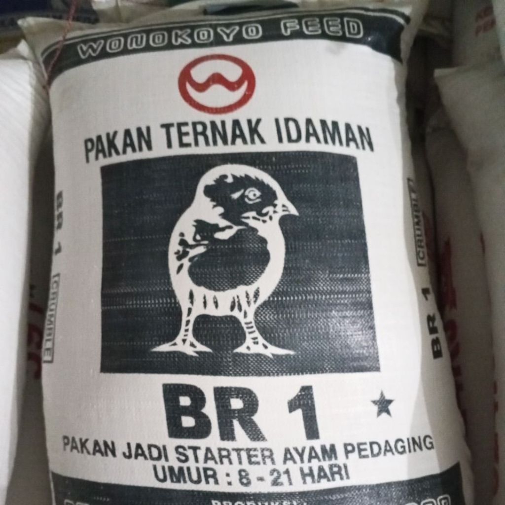 ( 50 KG ) BR 1 *. Pakan Ayam Pedaging. "Original" Murah Beli 2