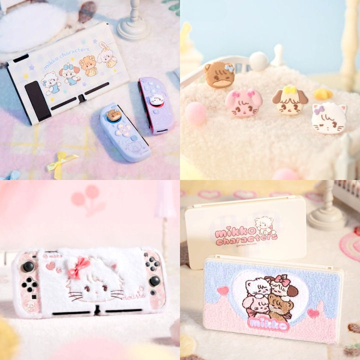 Switch 1 Mikko Cat Geekshare Nintendo Switch Case Accessories for Switch 1 & OLED | MatchaLand