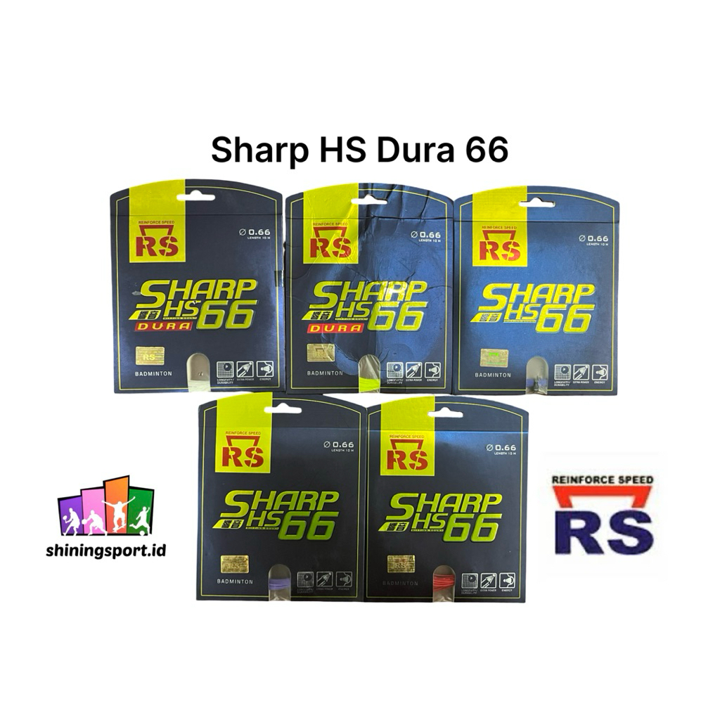 Senar Badminton RS Sharp HS Dura 66 30lbs