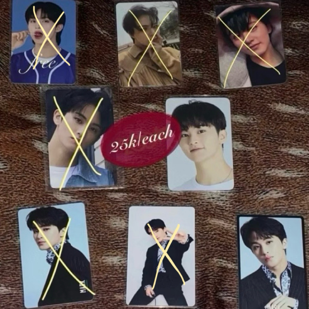 Photocard Mark Lee NCT, Soft Diary dan Mini Brochure Season’s Greeting NCT Dream 2025.