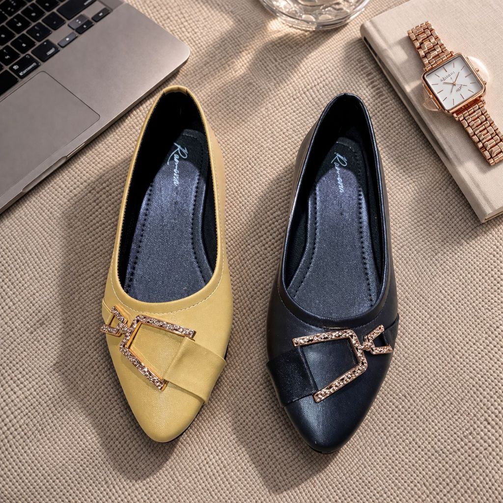 Flatshoes wanita big size 41 42 43 44 45 V077