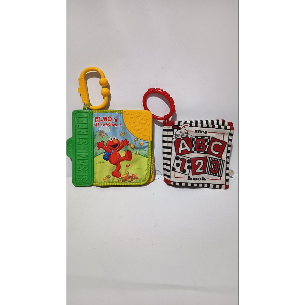 softbook elmo dan abc 123 activity bany book