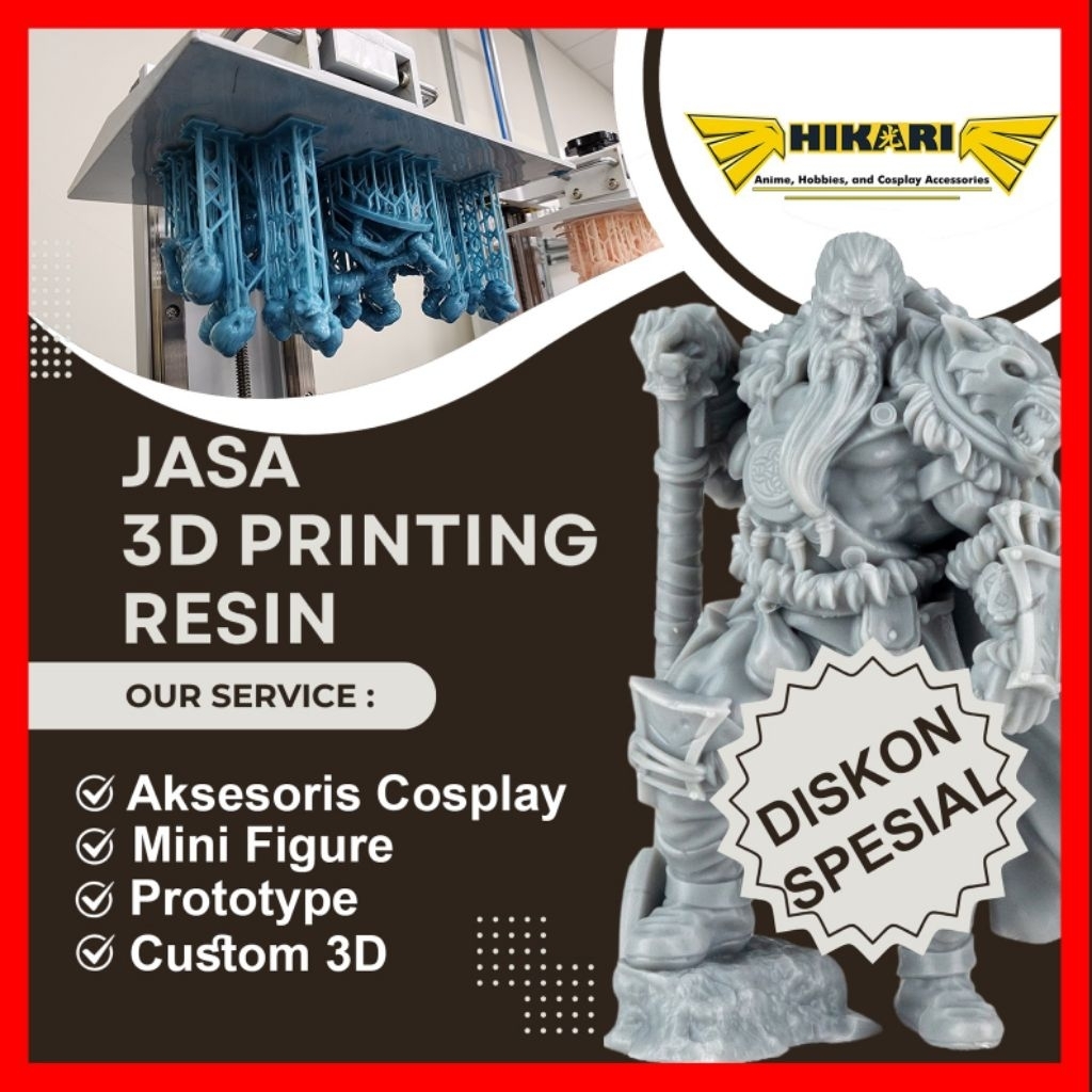 Jasa Cetak 3D Print Resin