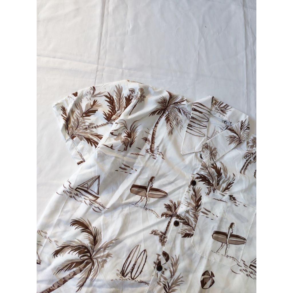 Kemeja Rayon Surf Ocean