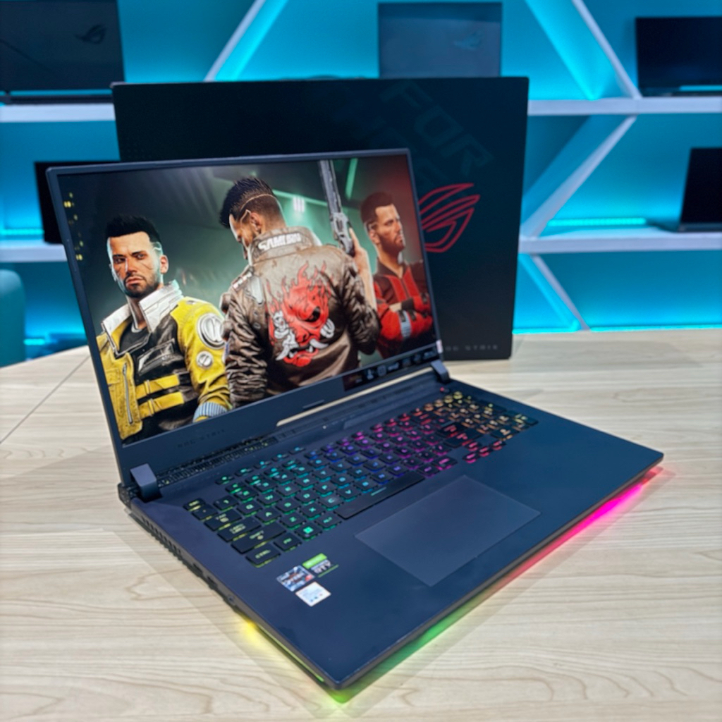 Laptop Gaming ROG G17 G713RM Ryzen 7 6800H RTX 3060 6GB Layar 360Hz