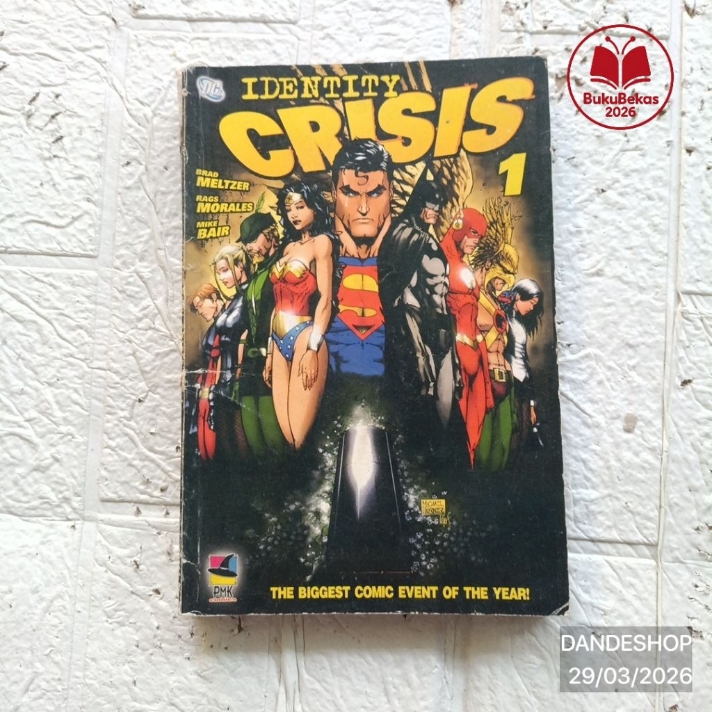 Identity Crisis - Komik PMK DC JLA Superman Batman Comics Bekas