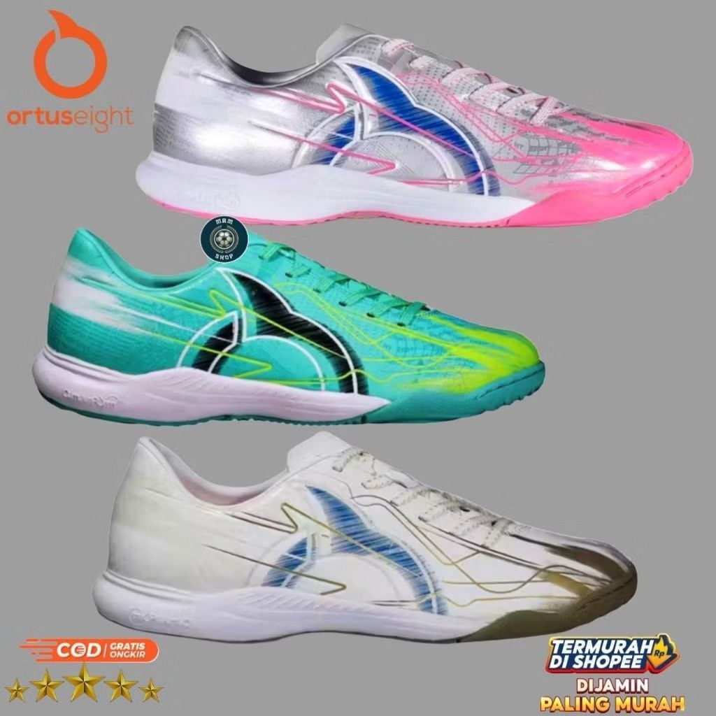 Sepatu Futsal Ortuseight Catalyst Legion V5 IN - Desain Stylish, Sol Karet Tahan Lama, Kualitas Orig