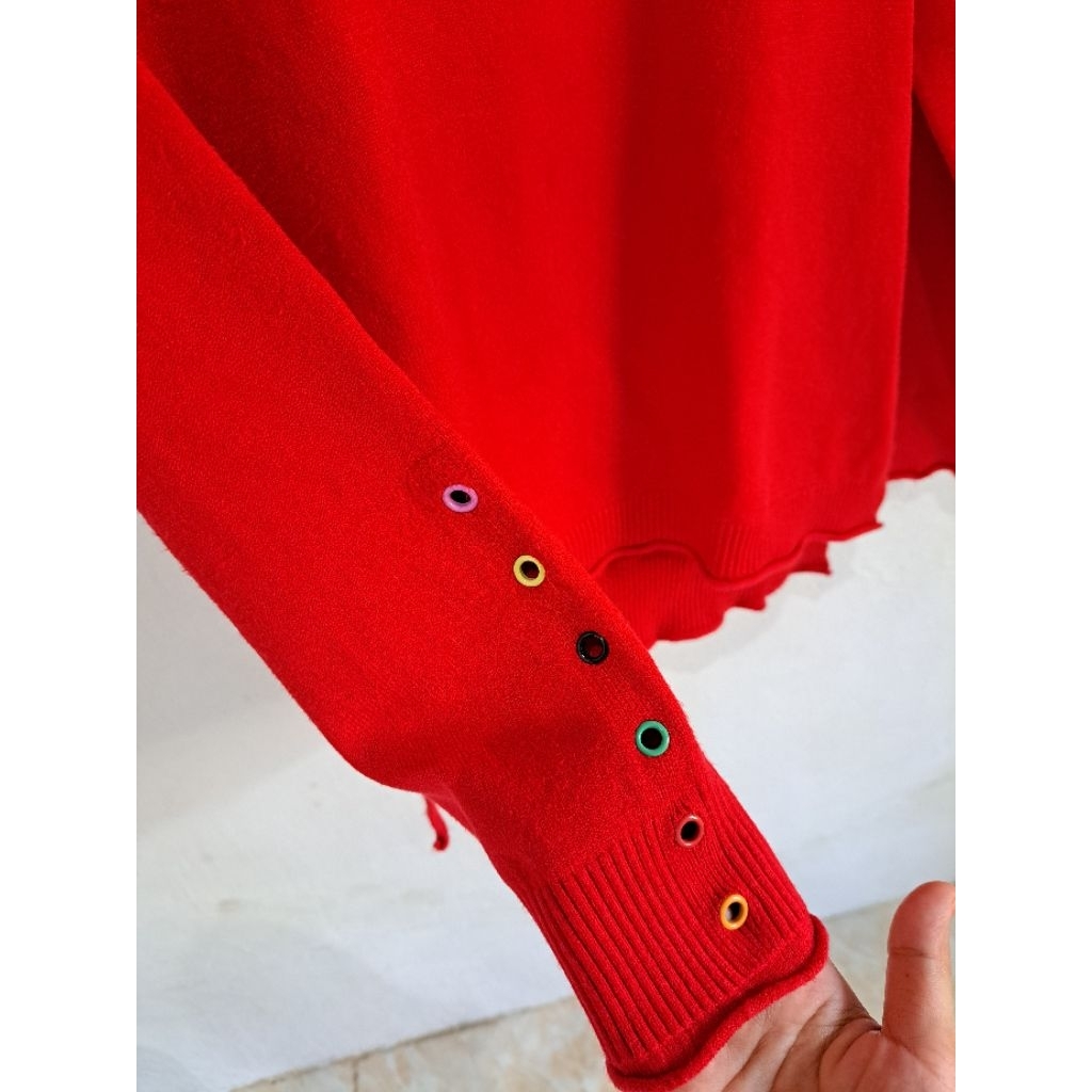 preloved/second knit merah