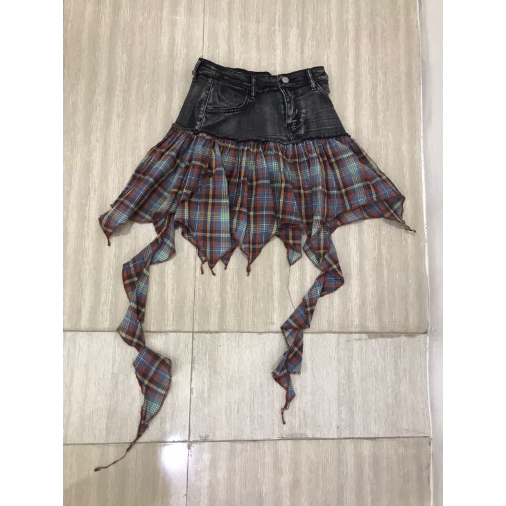 WEGO rework harajuku y2k skirt japan size S
