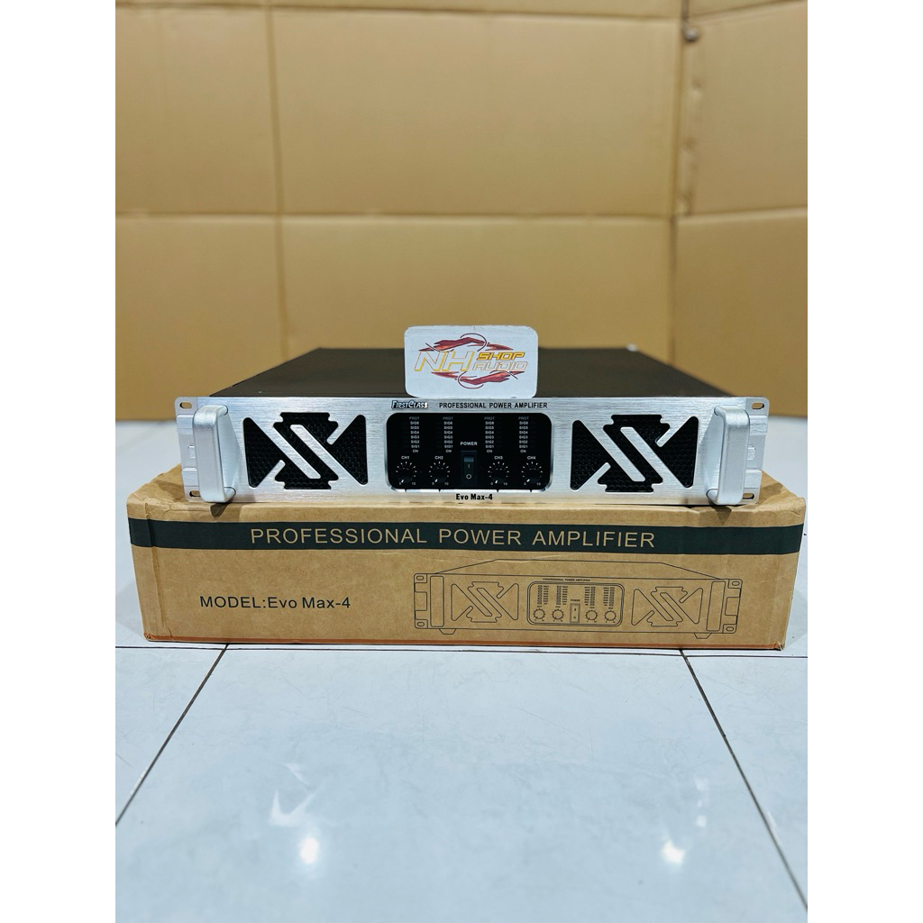 Power  FirstClass Evo MAX 4 Original 4 Chanel 1350x4 chanel Power Ampli 4CH FC First Class EVO MAX4 