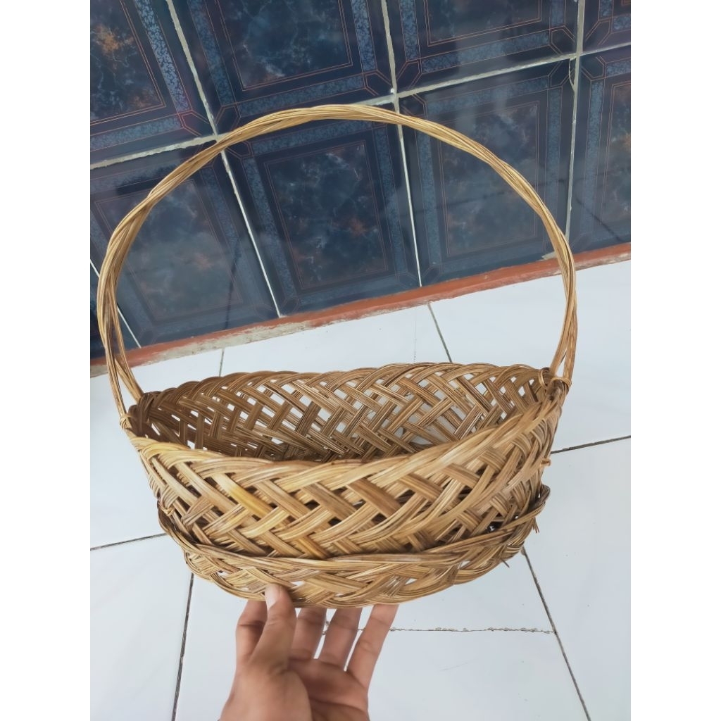 parcel jumbo/ kranjang buah kranjang bumbu jumbo anyaman