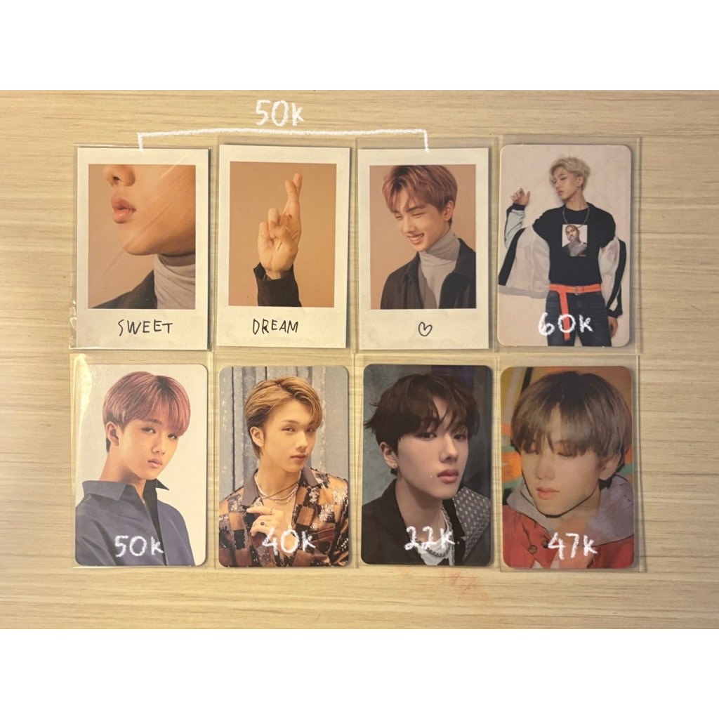 photocard pc nct jisung polaroid sg20 work it cheerevent fanparty fortune card universe jewel lenti 